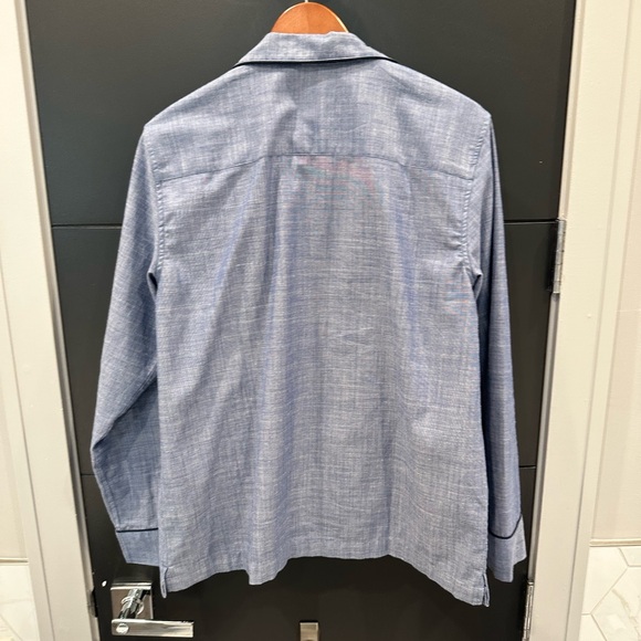 GAP Chambray Blue Men’s Pajama set - Shirt and Pants. Size S. - Picture 2 of 11